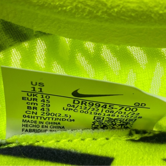 New Nike Zoom Mamba V DR9945-700 Volt Track Spikes DR9945-700 main image 9
